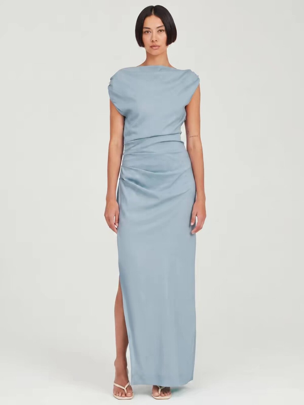 Third Form ATHENA OFF SHOULDER MAXI DRESS | River